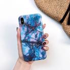 For iPhone XS Max Full Coverage Glossy Marble Texture Shockproof TPU Case - 1