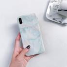 For iPhone XS Max Full Coverage Glossy Marble Texture Shockproof TPU Case - 1