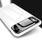 For iPhone XS Max MOFI Full Coverage High Alumina Glass + PC + Lens Face Parnt Case(White) - 1