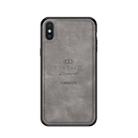 For iPhone XS Max PINWUYO Anti-wrestling Waterproof Full Coverage PC Case(Grey) - 1