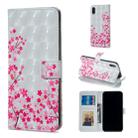 For iPhone XS Max Sakura Pattern Horizontal Flip Leather Case with Holder & Card Slots & Photo Frame & Wallet - 1