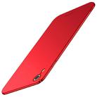 For iPhone XR MOFI Frosted PC Ultra-thin Full Coverage Protective Case (Red) - 1