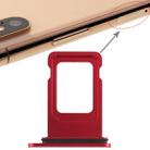 Double SIM Card Tray for iPhone XR (Double SIM Card)(Red) - 1