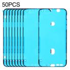 50 PCS LCD Frame Bezel Waterproof Adhesive Stickers for iPhone XR - 1