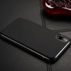 SULADA Car Series Magnetic Suction TPU Case for iPhone XR (Black) - 1