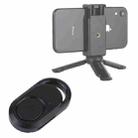 Universal Bluetooth 3.0 Remote Shutter Camera Control for IOS/Android(Black) - 1
