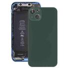 Glass Back Cover with Appearance Imitation of iP13 for iPhone XR(Green) - 1