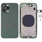 Frosted Frame Back Housing Cover with Appearance Imitation of iP13 Pro for iPhone XR(Green) - 1