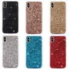 Glitter Powder TPU Case for iPhone XR (Red) - 5