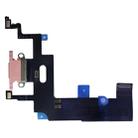 Charging Port Flex Cable for iPhone XR(Pink) - 1