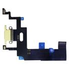 Charging Port Flex Cable for iPhone XR(Yellow) - 1