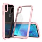 Transparent Acrylic + TPU Airbag Shockproof Case for iPhone XR (Pink) - 1