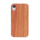 For iPhone XR Shockproof TPU+ Wood Full Protective Case - 1