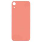 Easy Replacement Big Camera Hole Glass Back Battery Cover with Adhesive for iPhone XR(Coral) - 2