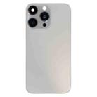 Back Cover with Appearance Imitation of iP15 Pro for iPhone XR(Titanium Gray) - 2