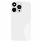 Back Cover with Appearance Imitation of iP15 Pro for iPhone XR(White) - 2