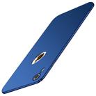 For iPhone XR MOFI Frosted PC Ultra-thin Full Coverage Case (Blue) - 1