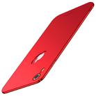 For iPhone XR MOFI Frosted PC Ultra-thin Full Coverage Case (Red) - 1