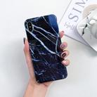 For iPhone XR Full Coverage Glossy Marble Texture Shockproof TPU Case - 1