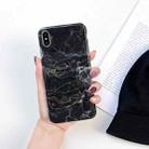 For iPhone XR Full Coverage Glossy Marble Texture Shockproof TPU Case - 2