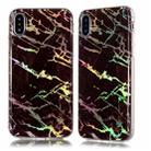 For iPhone XR Shiny Laser TPU Case - 2