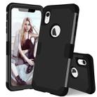 Dropproof PC + Silicone Case for iPhone XR (Black) - 1