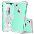Dropproof PC + Silicone Case for iPhone XR (Mint Green) - 1