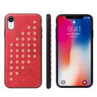 Star Series Retro Crazy Horse Texture PU Leather Case for iPhone XR (Red) - 1
