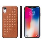 Star Series Retro Crazy Horse Texture PU Leather Case for iPhone XR (Brown) - 1