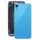 Back Cover with Adhesive for iPhone XR(Blue) - 1