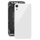 Back Cover with Adhesive for iPhone XR(White) - 1