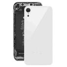 Back Cover with Adhesive for iPhone XR(White) - 2