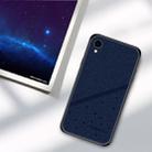 For iPhone XR PINWUYO Full Coverage Waterproof Shockproof PC+TPU+PU Case (Blue) - 1