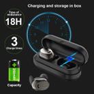 WK BD800 TWS Bluetooth 4.2 Wireless Separate Bluetooth Earphone with Magnetic Adsorption Charging Case(Black) - 4