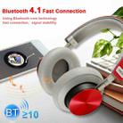WK BH800 Bluetooth 4.1 Foldable Wireless Bluetooth Headset, Support Call (Red) - 6