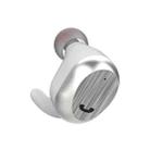 WK BS170 Bluetooth 4.2 Single Wireless Bluetooth Earphone, Support Call & Smart Voice Prompt & IOS Display Battery (White) - 1