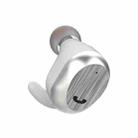 WK BS170 Bluetooth 4.2 Single Wireless Bluetooth Earphone, Support Call & Smart Voice Prompt & IOS Display Battery (White) - 2