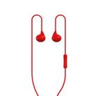 WK WI200 3.5mm Sugar Bean Color In Ear Wired Control Earphone, Support Call, Cable Length: 1.2m (Red) - 1