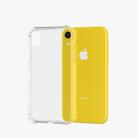 For iPhone XR Shockproof Transparent TPU Soft Case (Transparent) - 1