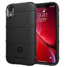 For iPhone XR Full Coverage Shockproof TPU Case(Black) - 1