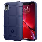 For iPhone XR Full Coverage Shockproof TPU Case(Blue) - 1