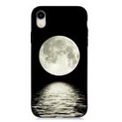 Moon Painted Pattern Soft TPU Case for iPhone XR - 1