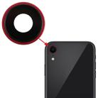 Back Camera Bezel with Lens Cover for iPhone XR(Red) - 1