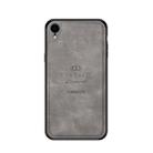 For iPhone XR PINWUYO Anti-wrestling Waterproof Full Coverage PC Case(Grey) - 1