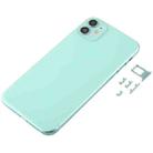Back Housing Cover with Appearance Imitation of iP11 for iPhone XR (with SIM Card Tray & Side keys)(Green) - 2
