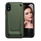 Ultra-thin TPU+PC Mechanic Shockproof Protective Case for  iPhone XR(Army Green) - 1