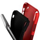 Ultra-thin TPU+PC Mechanic Shockproof Protective Case for  iPhone XR(Red) - 3