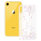 Epoxy Sky Pattern Soft Case For  iPhone XR  6.1 inch(Transparent Sequins) - 1