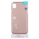 GOOSPERY I JELLY Metal Series Shockproof Soft TPU Case for iPhone XS / X(Rose Gold) - 7