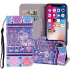 Pattern Colored Drawing Horizontal Flip Leather Case for iPhone XR, with Holder & Card Slots & Wallet & Lanyard - 1